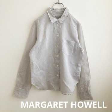 MARGARET HOWELL COTTON SILK OXFORD シルク MARGARET HOWELL｜SHEER COTTON SILK SHIRT | Rakuten Fashion