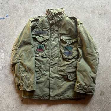 USA製 80's Vintage M-65 Modscoat dahl'ia VINTAGE 1980s 80s M65 JACKET ARMY MILITARIA CONCORD USA CAMO