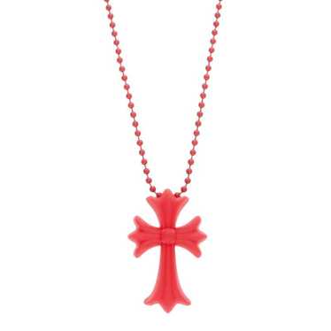 アクセサリー Chrome Hearts Rubber CH Cross Silicon Chrome Hearts Tokyo 20th Anniversary Pink Cross Rubber