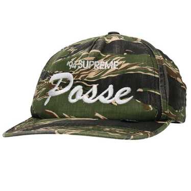 帽子 Supreme Patches 6-Panel Olive Camo Supreme camouflage camouflage hat - Gem