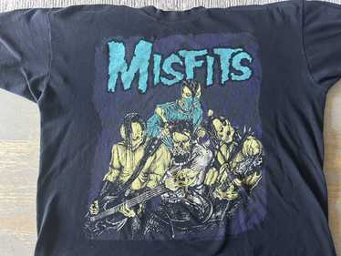 MISFITS Tシャツ　M　25周年　2002 MADE IN USA 2002'y MISFITS/THE FACE OF FEAR FOR 25 YEARS T-