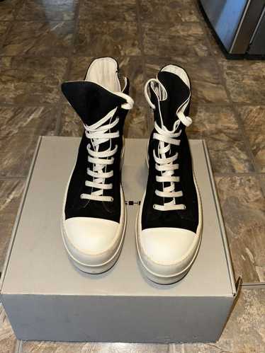 靴 rick owens drkshdw mega bumper 43 Mega Bumper Sneakers in Black/Milk – SVRN