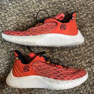 シューズ(男性用) Curry9 Elmo UNDER ARMOUR Curry Flow 9 Elmo Sesame Street Red Black