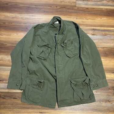 ジャケット・アウター 70's USARMY Jungle Fatigue Shirt 5th M/L Jungle Fatigue Shirt Vietnam War, Dated 1970, Size Medium