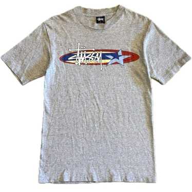 old stussy star 90s ヴィンテージ USA スターロゴ レア OLD STUSSY スター ロゴ 両面 ネイビー 星 ロゴ