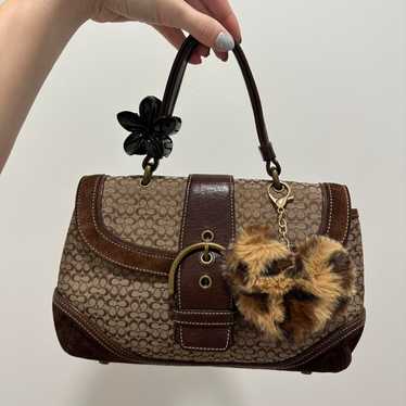 vintage✨ coach old sonoma brown SUEDE Vintage Coach Brown Suede Messenger Bag. For Sale at Ruby Lane