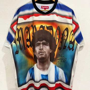 トップス Supreme Maradona Soccer Jersey Supreme Maradona Soccer Jersey Multicolor Size S-XXL | eBay