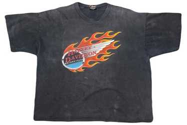 90s) harley davidson flame - Gem