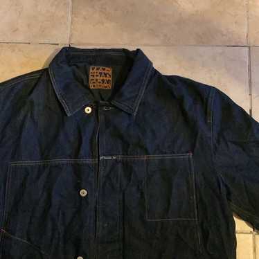 MARITHÉ FRANÇOIS GIRBAUD denim jacket Marithe Francois Girbaud denim jacket G-jacket Men's XL size
