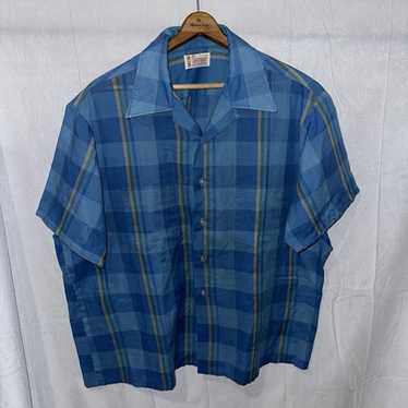 トップス 60s towncraft PENNEYS rayon shirt Vintage L / S Loop Color Rayon Shirt [PENNEYS TOWN CRAFT