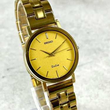 SEIKO Dolce 9531-6020 ビンテージ時計 Set Seiko Dolce Quartz watch 9531-6020/ case no.779414