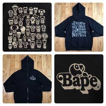 BAPE BABY MILO ネイビー スウェット M ベイプスタ Bape bape milo navy - Gem
