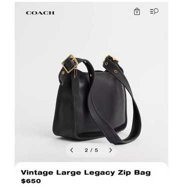 Coach vintage legacy zip - Gem