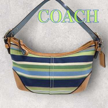 バッグ OLD COACH One Shoulder Half Moon Stored Items Coach Shoulder Bag Half Moon One Black | eBay