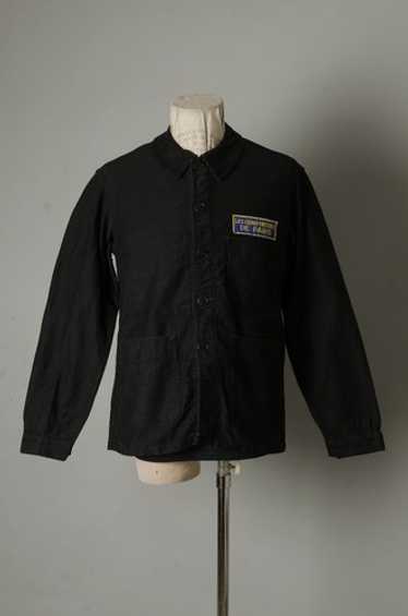 ジャケット・アウター 60s Adolphe Lafont French Work Moleskin French Vintage Blue Moleskin Work Jacket ADOLPHE LAFONT Size