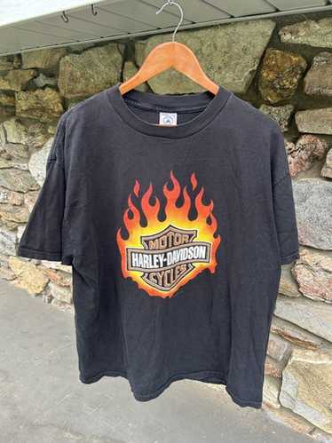 90s) harley davidson flame - Gem