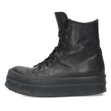 靴 rick Owens ramones mega bumper 41 Rick Owens Luxor Runway Mega Bumper Ramones Black Milk FW23