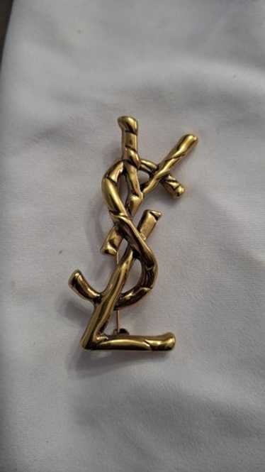 Vintage ysl brooch - Gem
