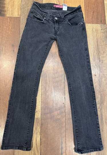 パンツ 2000s Levi's 504 Crushed Denim Pants Vintage Levis 504 Jeans: Blue Denim, Straight Leg, W31/32