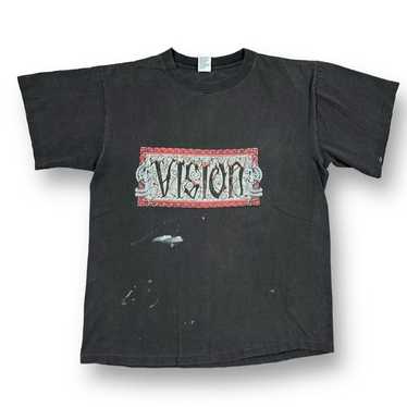 【80s】VISION スケートウェア　ヴィンテージ VINTAGE 80s VISION STREET WEAR GATOR SKATEBOARD T-SHIRT
