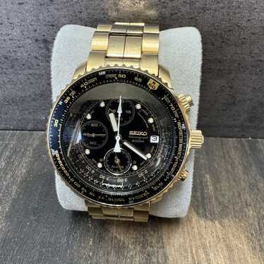 Seiko flightmaster 7t62-0eb0 chronograph - Gem