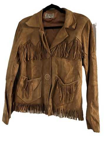 フリンジジャケット Albuquerque美品 1960's Pioneer Wear Albuquerque Womens Fringed Leathe… - Gem