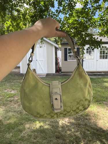 美品✨vintage coach old bag hand モスグリーン 美品✨vintage coach old bag hand モスグリーン - メルカリ