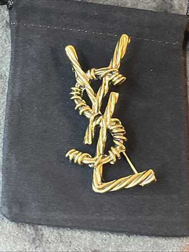 Vintage ysl brooch - Gem
