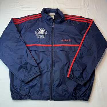 adidas 2004 BOSTON MARATHON ウィンドブレーカー L Vintage 2004 Boston Marathon Adidas Windbreaker Jacket Size