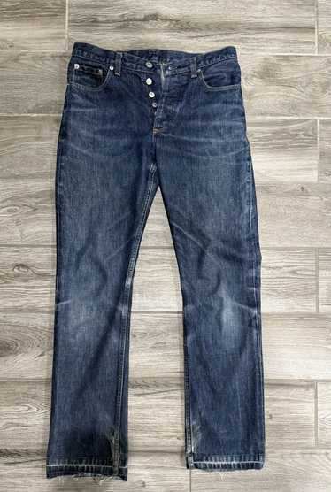 HELMUT LANG 30サイズ　1998 Helmut Lang 1998 Vintage Burned Denim in Classic Cut