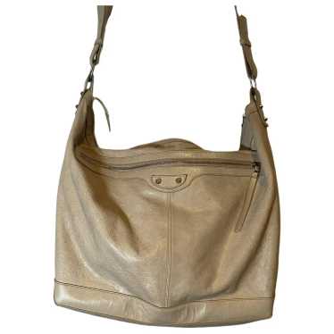 バッグ 00s BALENCIAGA Courier XL Shoulder Bag Courier xl leather handbag Balenciaga Black in Leather