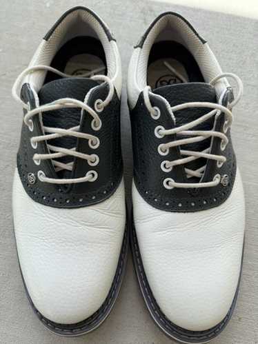 27cm ジーフォア QUILTED SADDLE GALLIVANTER 黒 Gfore mens Quilted Saddle Gallivanter golf shoes G4MS22EF03