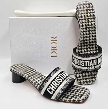 Dior サンダル DWAY ヒールミュール トワルドジュイ　US36 23cm Dior サンダル DWAY ヒールミュール トワルドジュイ US36 23cm