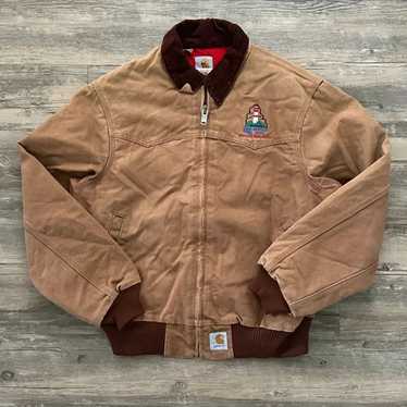 CARHARTT/140cm相当/SANTA FE JACKET Vintage Carhartt SANTA FE Jacket Mens XL Duck Quilt Lined