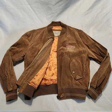 ジャケット・アウター 80s CHEVIGNON Leather Sports Jacket Vintage 80's WRD Chevignon Brown Biker Leather Motorcycle