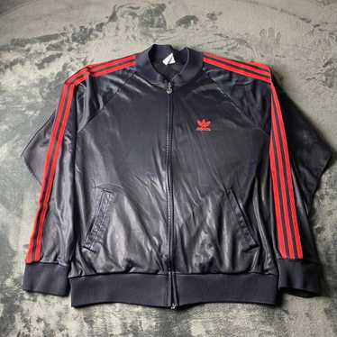 80s adidas atp USA製 XL 80年代 80s アディダス アメリカ製 銀タグ ジャージ ネイビー