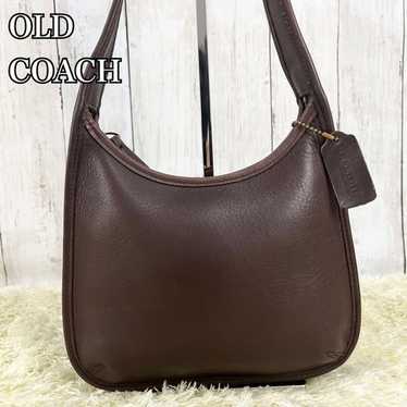 バッグ VINTAGE OLD COACH ONE SHOULDER BAG Extremely Rare Made In USA Old Coach 9920 Shoulder Bag Black