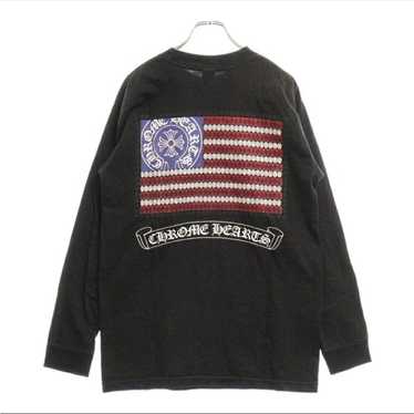 CHROME HEARTSクロムハーツAmerican Flag L/S Chrome Hearts Flag L S | Grailed