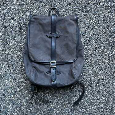 Filson tin cloth backpack - Gem