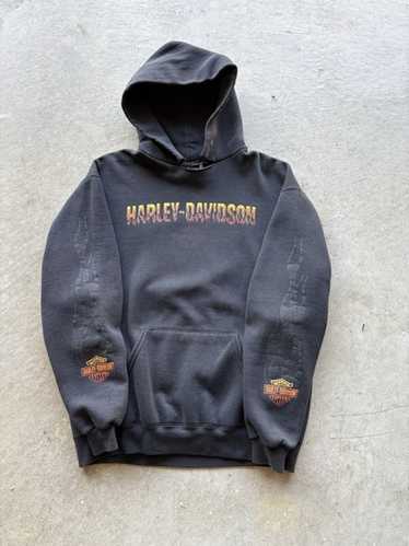 90s Harley-Davidson フレイム　ファイヤー　イーグルパーカー 90s Harley-Davidson フレイム ファイヤー イーグルパーカー