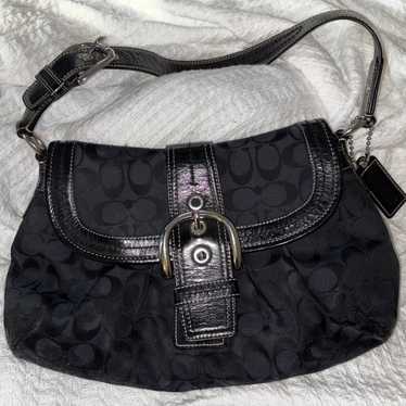 バッグ Coach Signature Flap Hobo Shoulder Bag Coach signature flap shoulder - Gem
