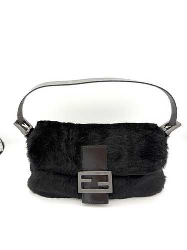 Fendi fur baguette bag - Gem