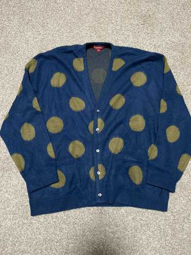 【Supreme】20SS Brushed Polka Dot Cardigan Supreme Brushed Polka Dot Cardigan (SS20) - $168