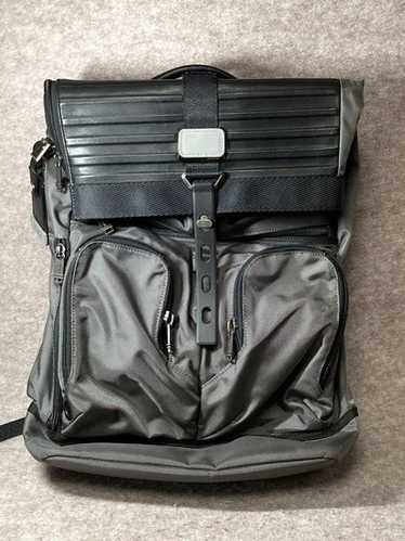 TUMI ALPHA BRAVO London ロールトップバックパック Amazon.com | Tumi Men's Alpha Bravo London Roll-Top Backpack