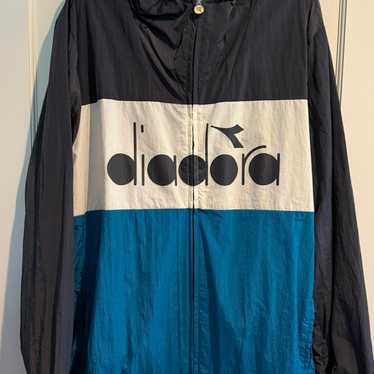 Diadora vintage diadora windbreaker - Gem