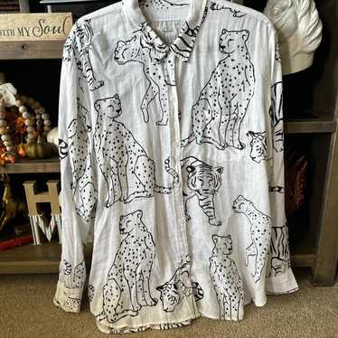 Rails Women's Blouse - White/Cream - XL – Rails W… - image 1