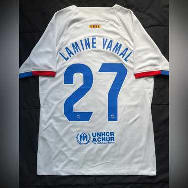 FC Barcelona Lamine Yamal 19番 ホワイトシャツ T-Shirt Lamine Yamal Graphic Barça – Barça Official Store