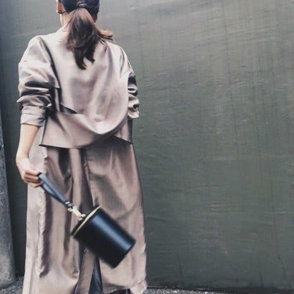 Ameri IRIDESCENT DRAPE COAT Ameri Vintage - image 2