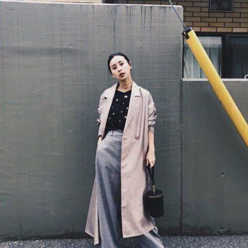 Ameri IRIDESCENT DRAPE COAT Ameri Vintage - image 7