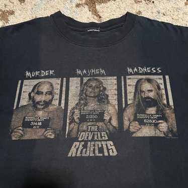 \" THE DEVIL'S REJECTS \" ホラー ムービー Tシャツ Vintage The Devil's Rejects Rob Zombie 2005 Horror Movie T